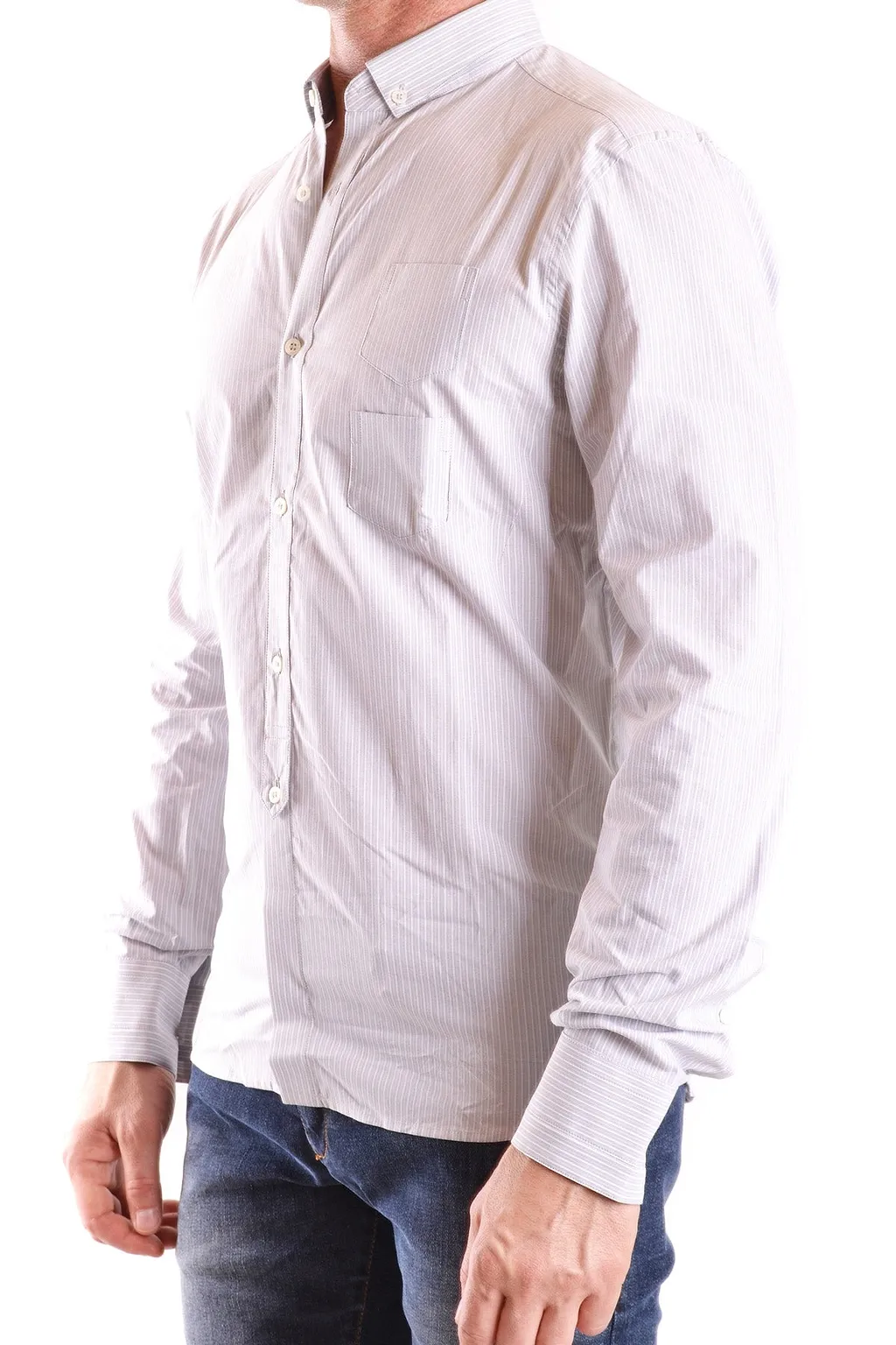 Neil Barrett Striped Button-Down Shirt