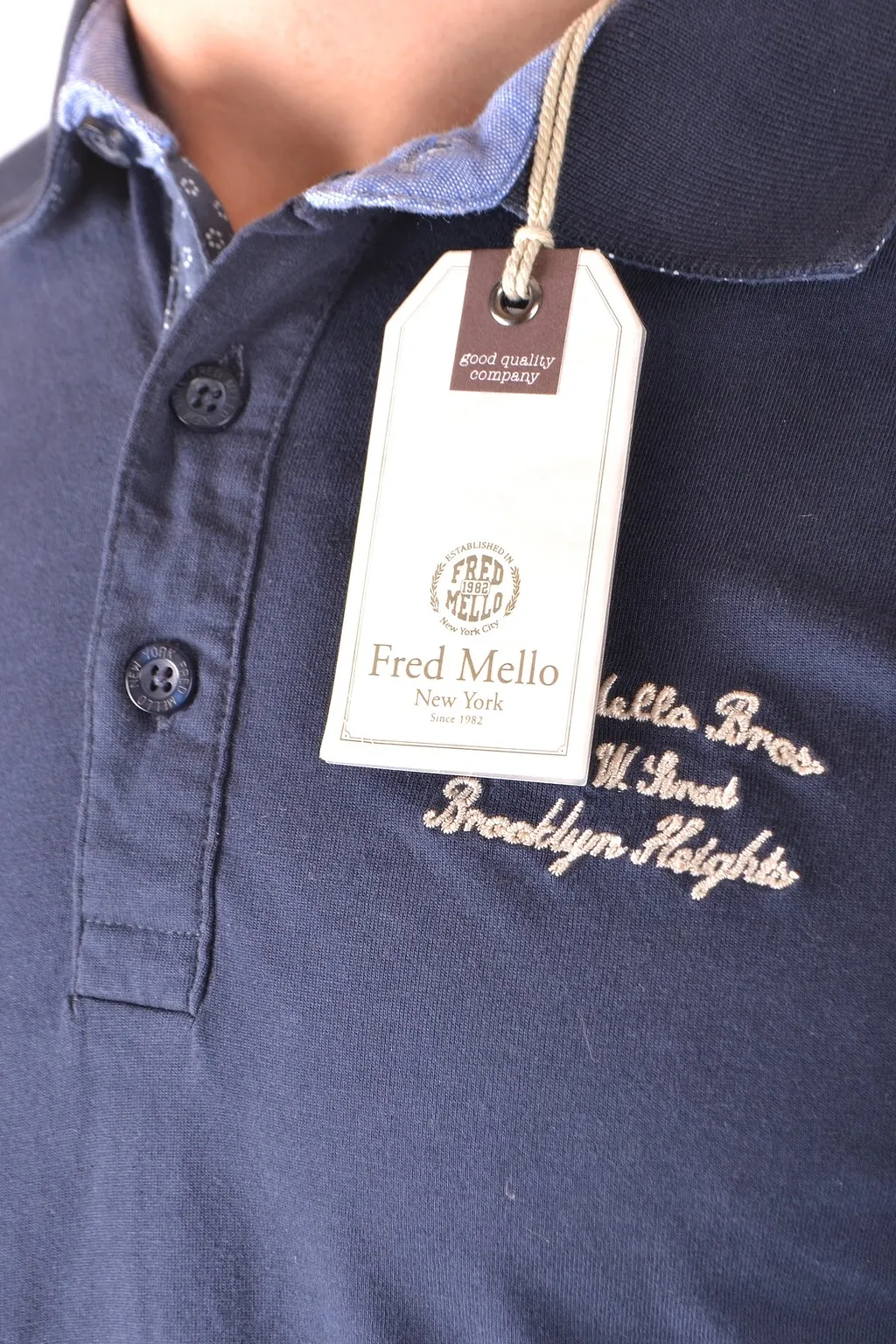 Fred Mello Long Sleeve Polo