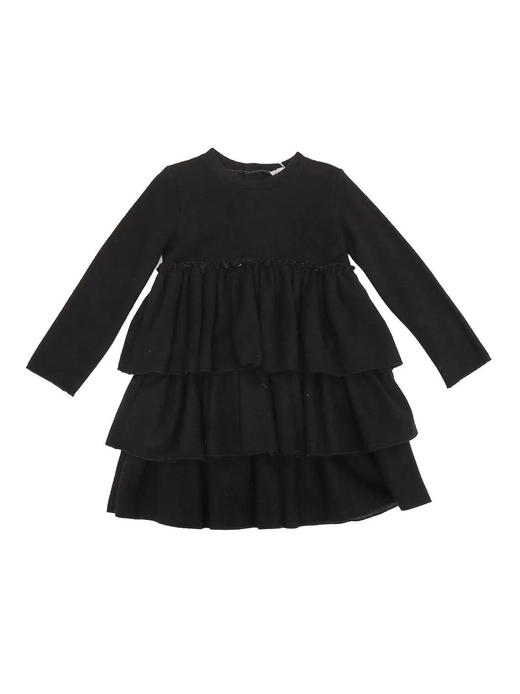 Magil Punto Milano Dress With Ruffles
