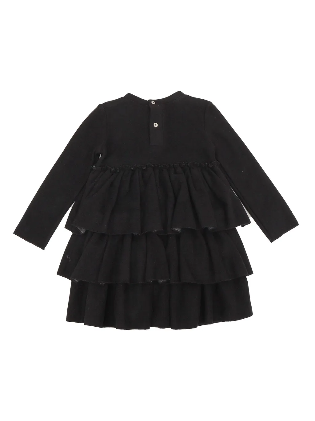Magil Punto Milano Dress With Ruffles