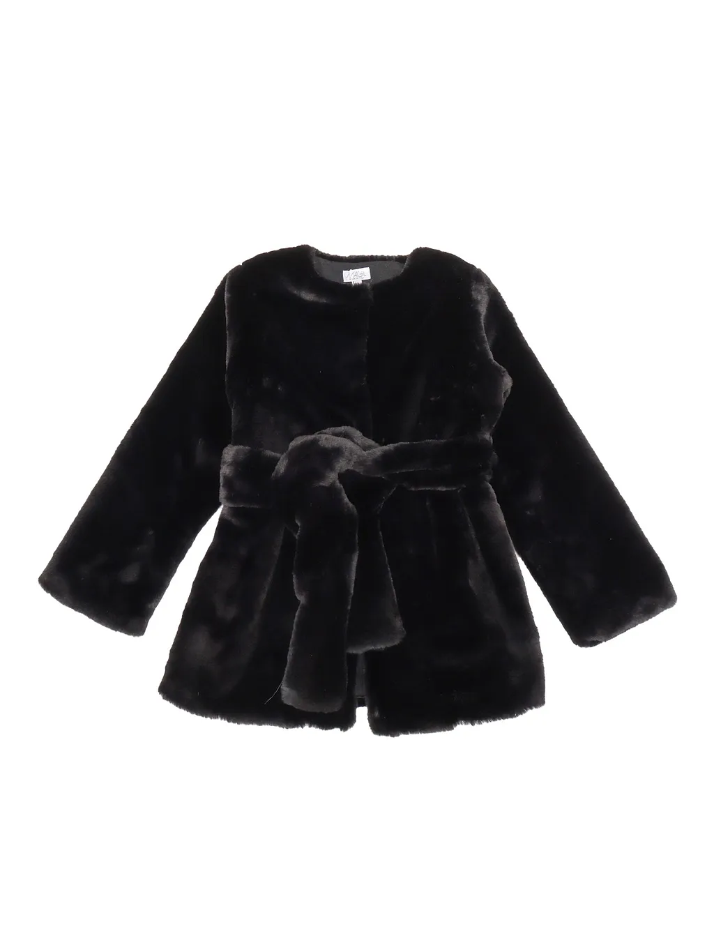 Magil Eco Pelliccia Girocollo Con Cintura