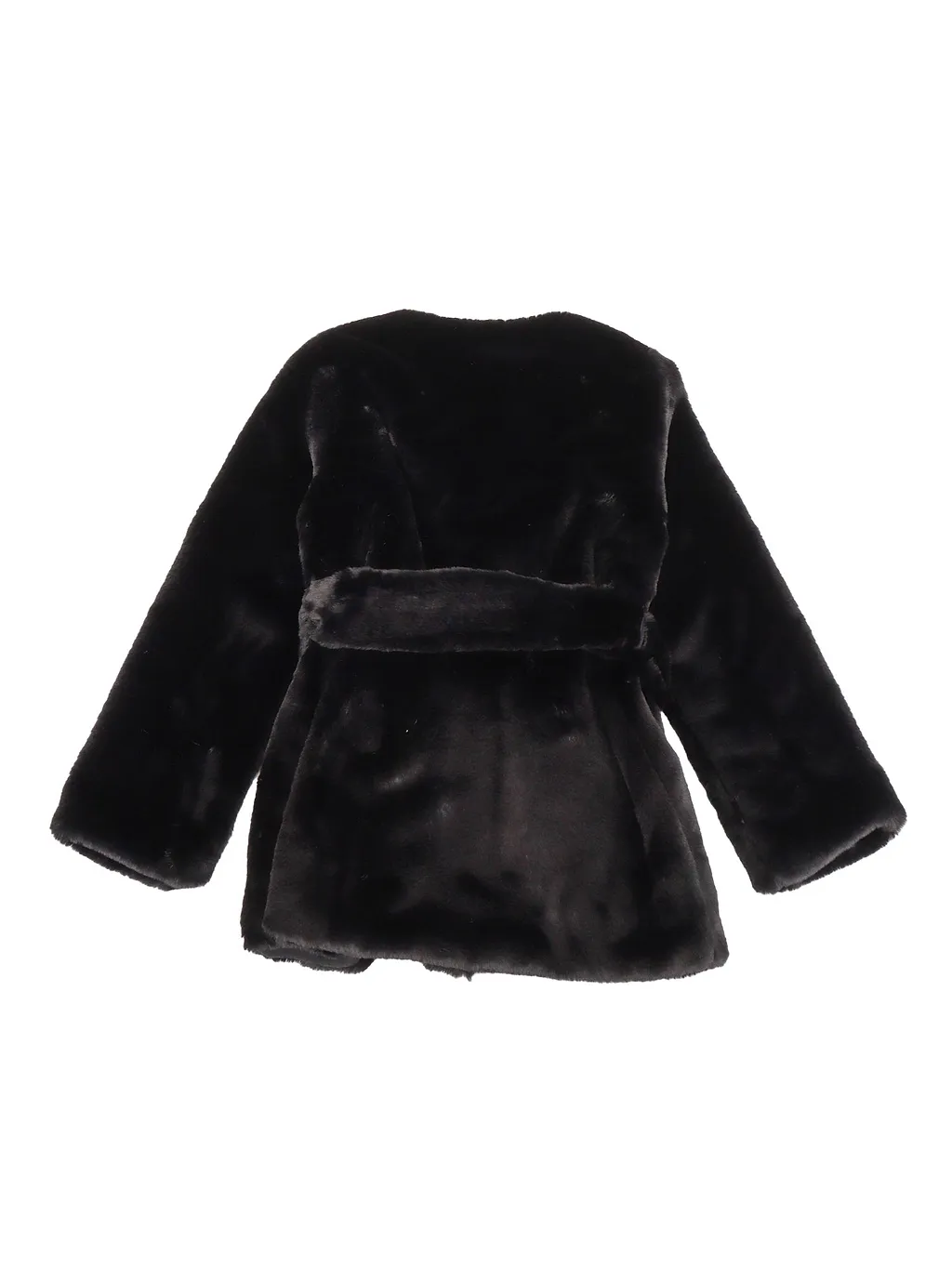 Magil Eco Pelliccia Girocollo Con Cintura