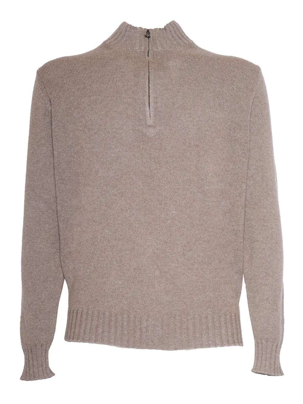 Phi Fdl Mezza Zip Ml Lana Cashmere