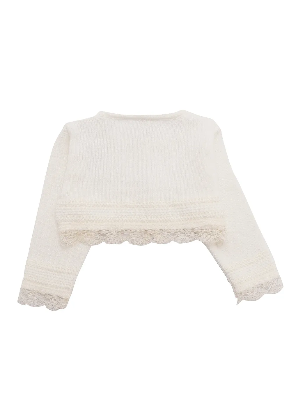 Paz Rodriguez Knit Newborn Short Cardigan Paz V25