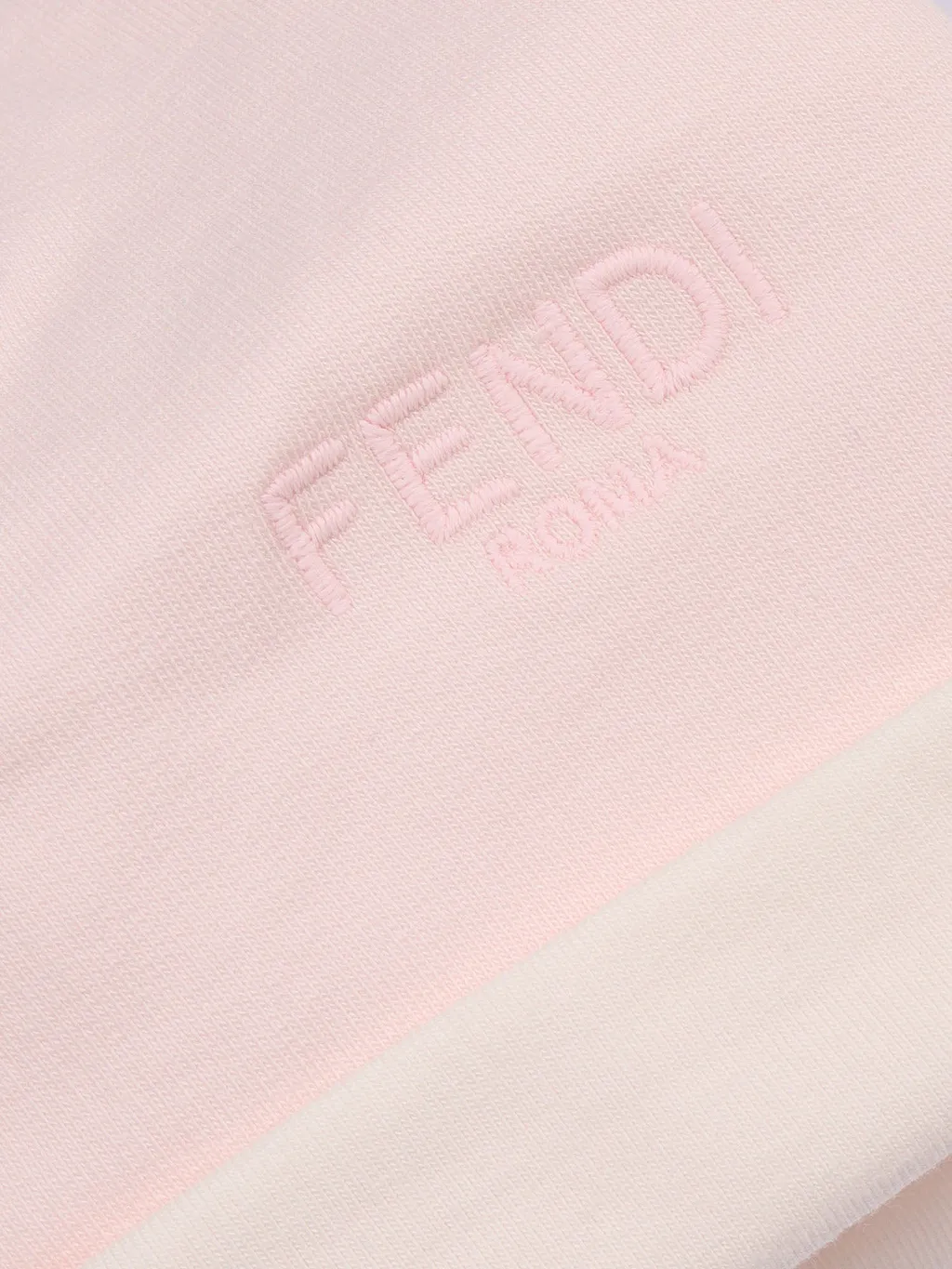 Fendi Jr Kit Tutina Felpina Stretc