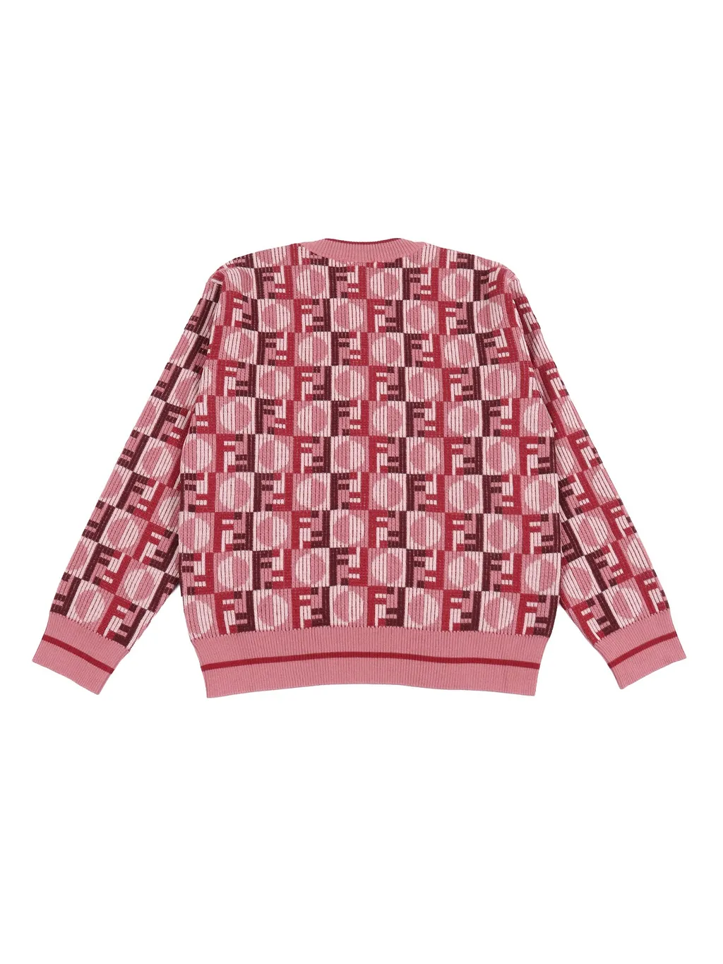 Fendi Jr Girocollo Ff Dama Knitwe