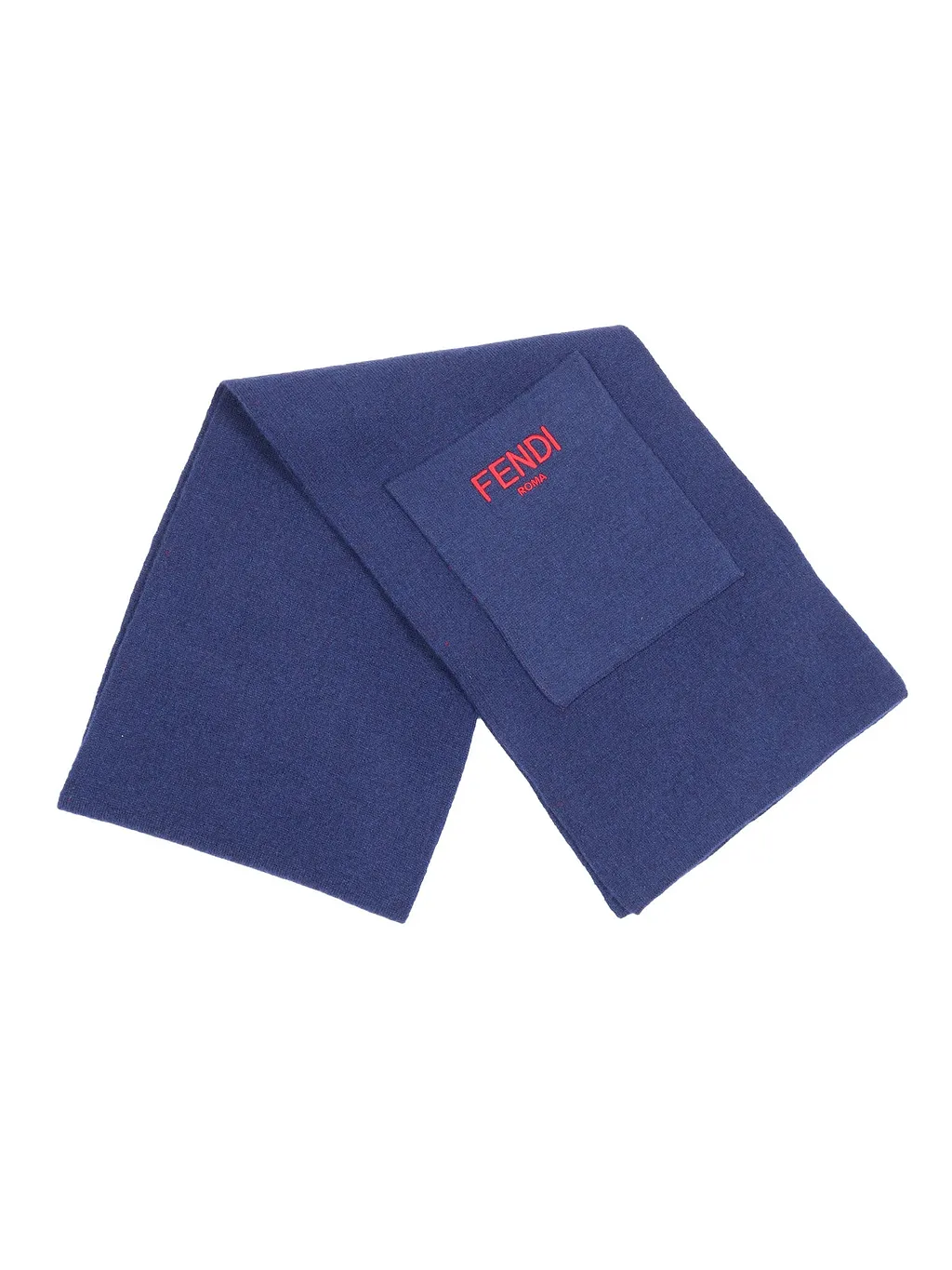 Fendi Jr Sciarpa Double Ff Reversibile