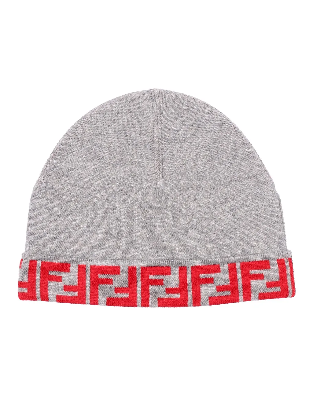 Fendi Jr Junior Beanie Ff Reversibile