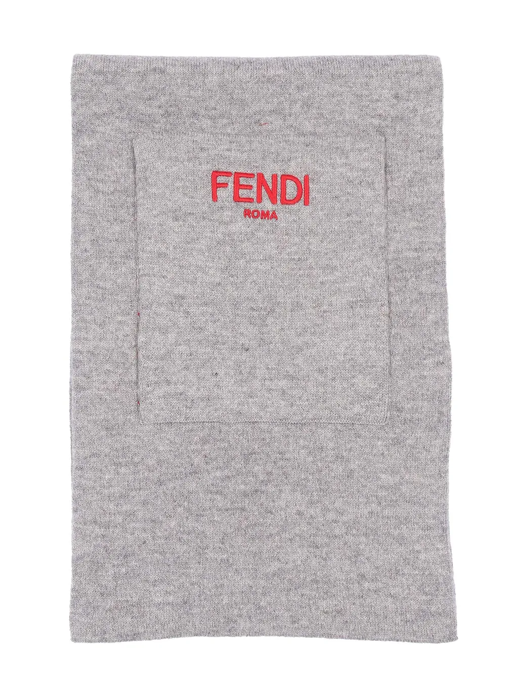 Fendi Jr Sciarpa Double Ff Reversibile