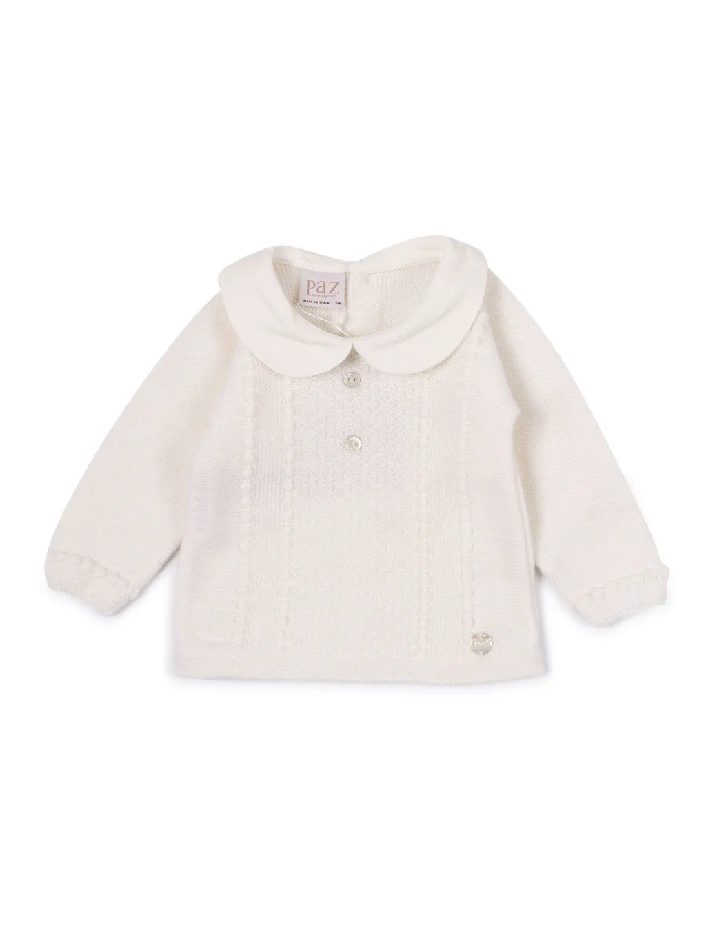 Paz Rodriguez Knit Newborn Sweater Paz Oi 25 26