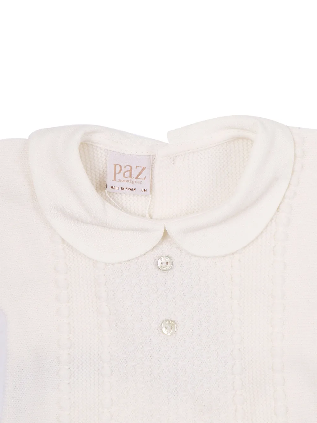 Paz Rodriguez Knit Newborn Sweater Paz Oi 25 26