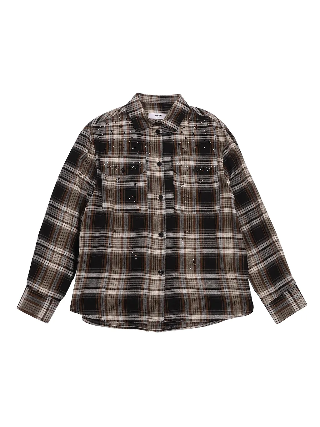 Msgm Viscose Wool Shirt Girl