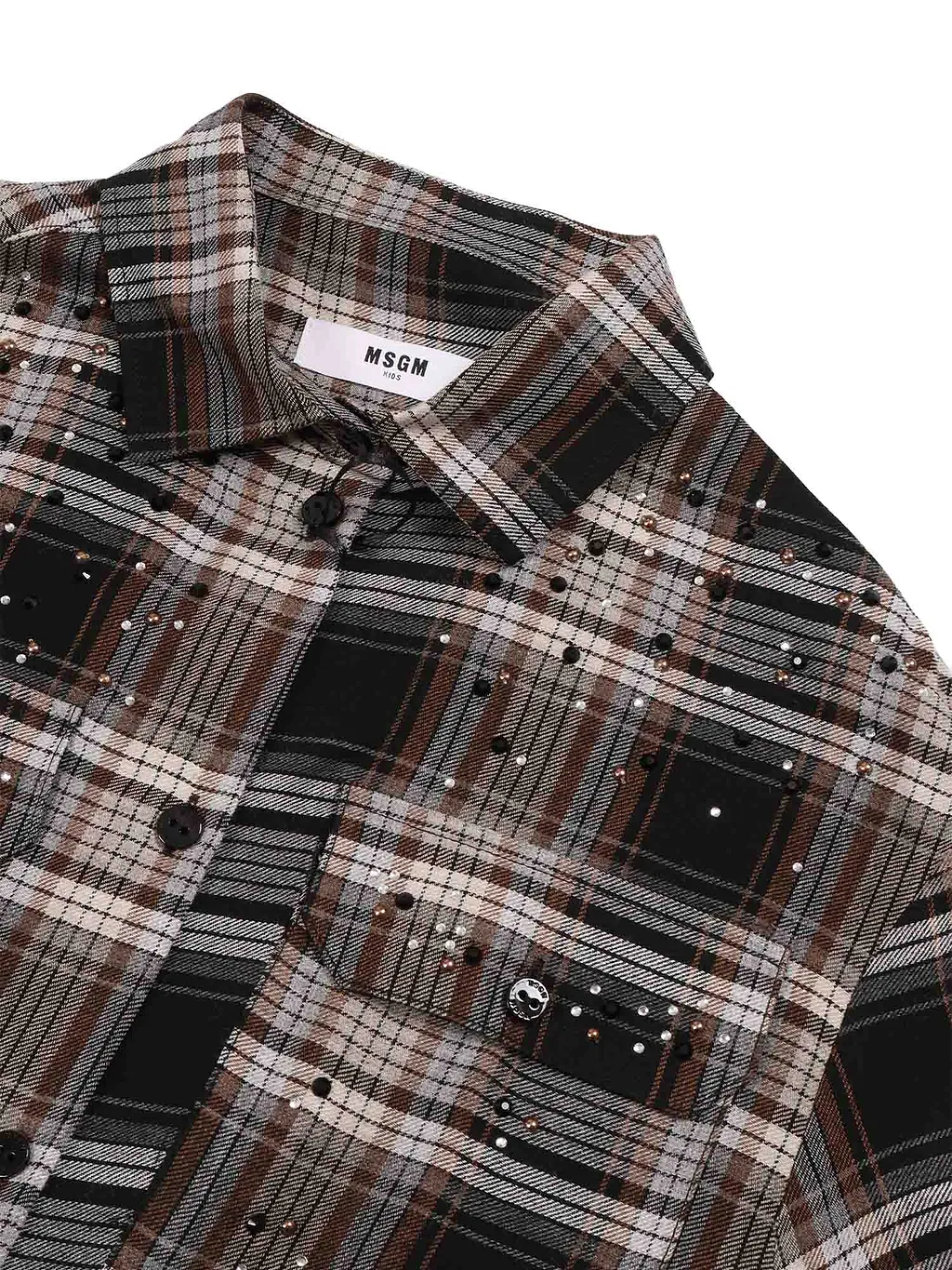 Msgm Viscose Wool Shirt Girl