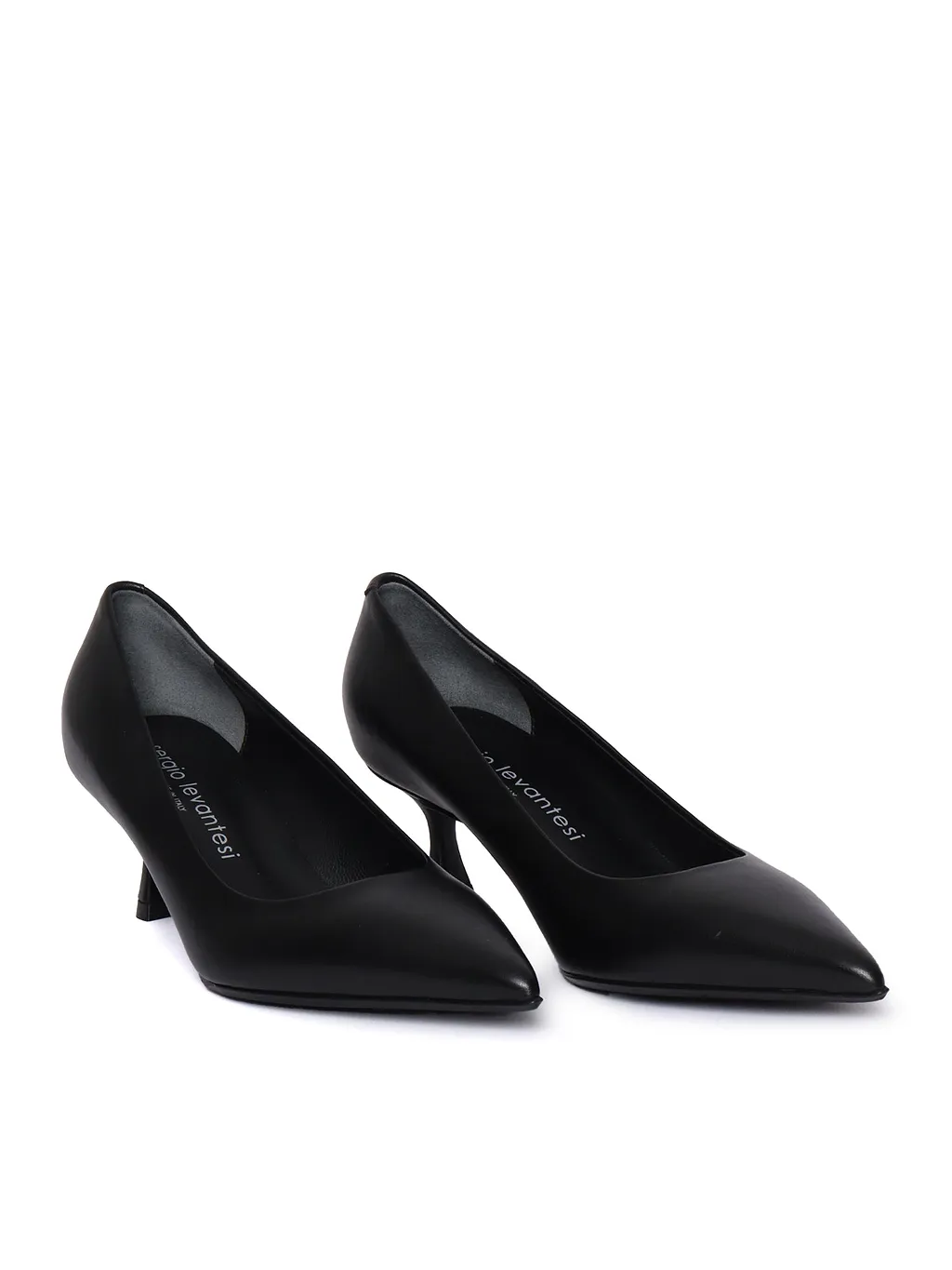 Sergio Levantesi Decollete Brunella56 Calf Nero