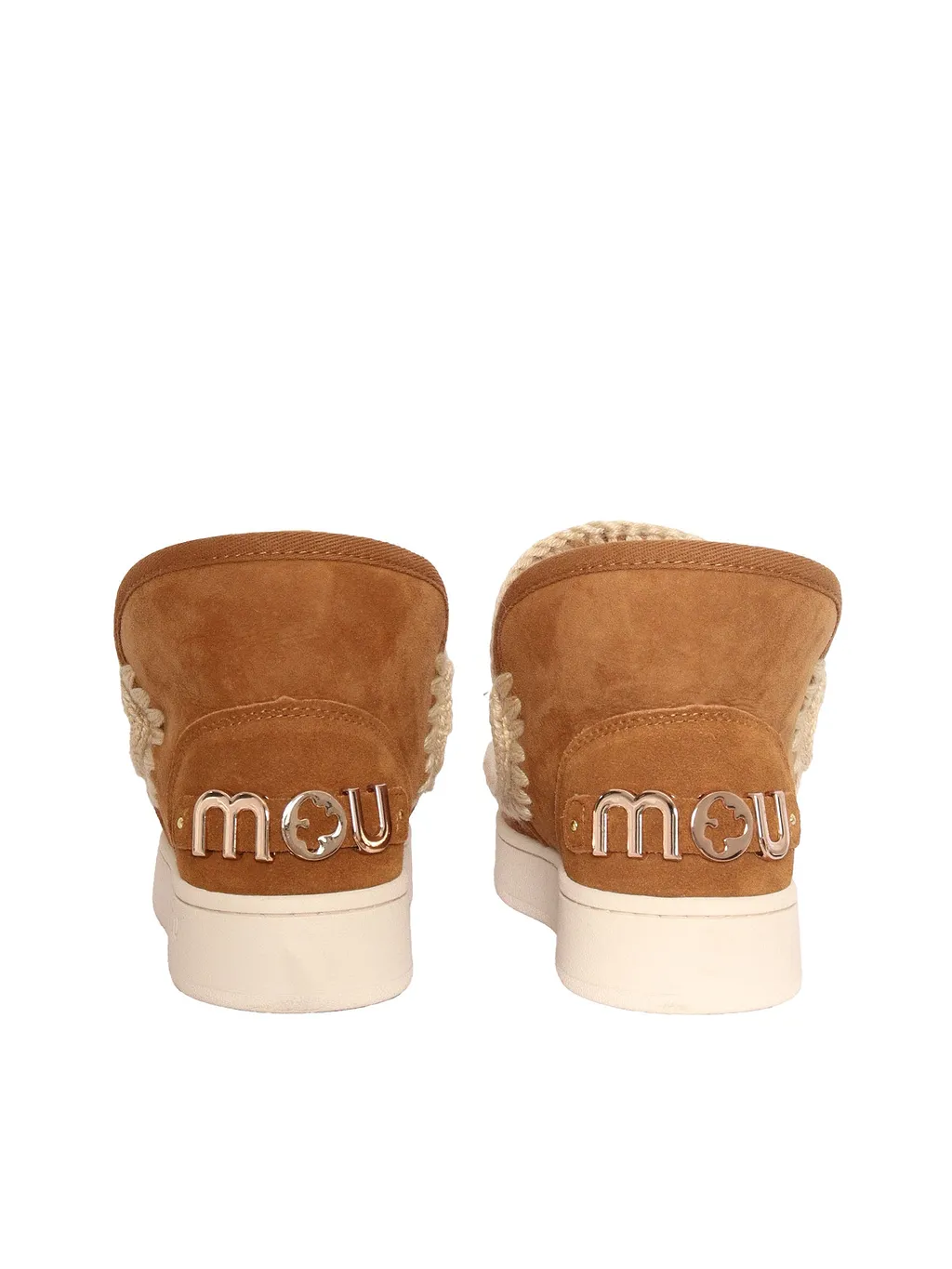 Mou New Eskimo Sneaker Suede Letter Logo