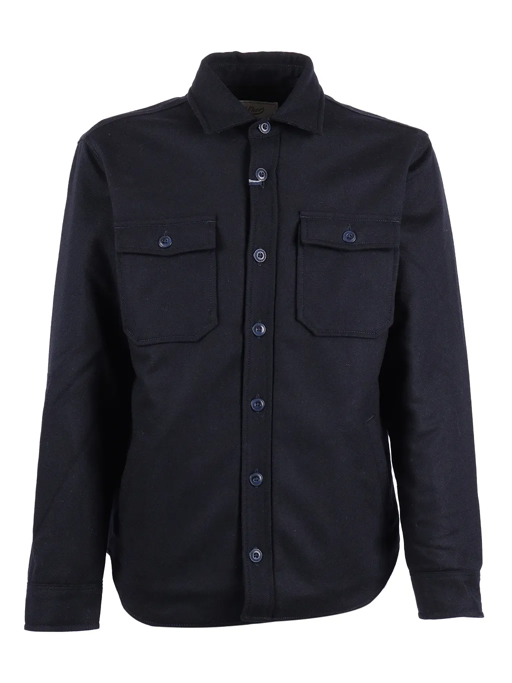 Blker Blker Wool Shirt Trapunta Hunter