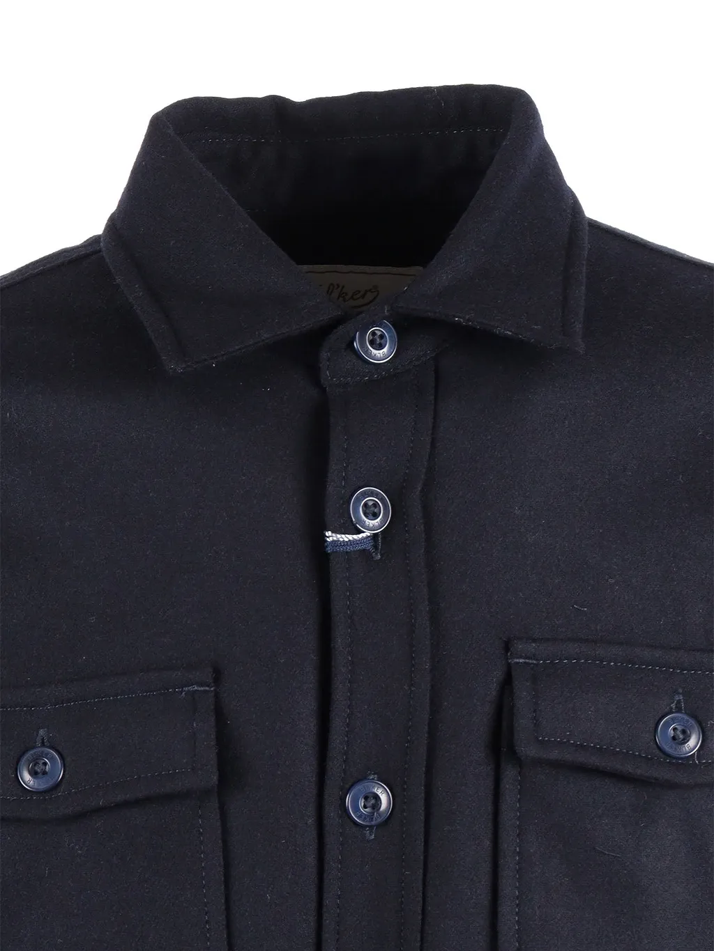 Blker Blker Wool Shirt Trapunta Hunter