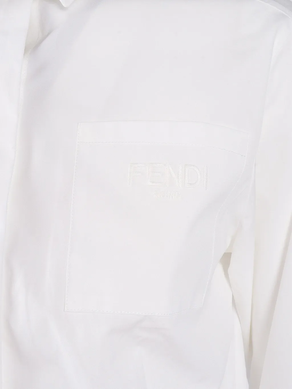 Fendi Jr Abito Ff Canvas