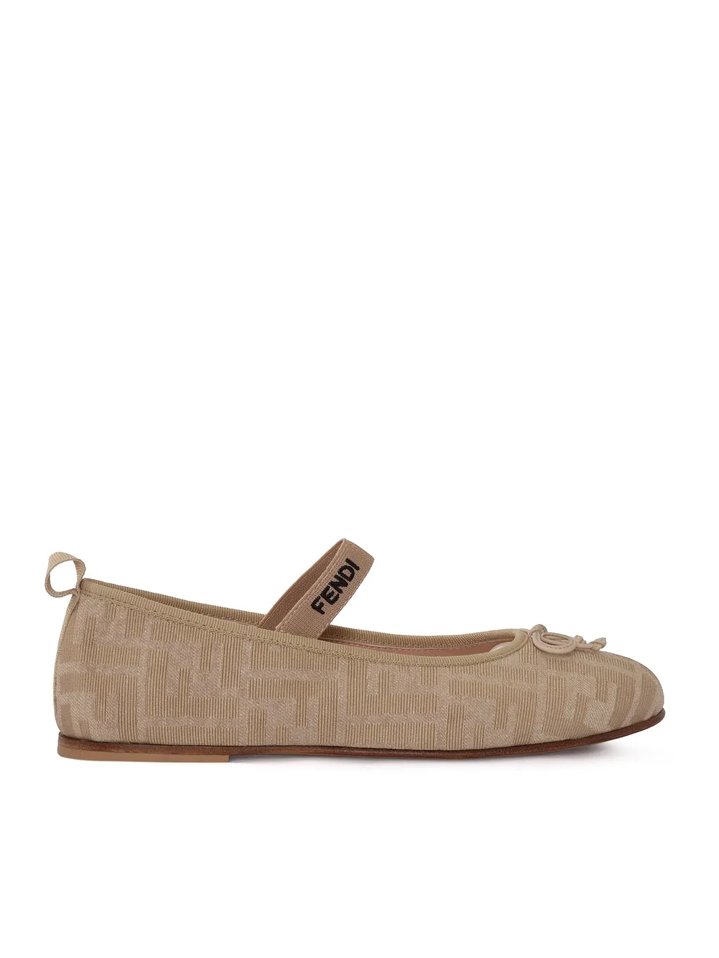 Fendi Jr Ballerina Tes.Ff Ligh+El.C/Log