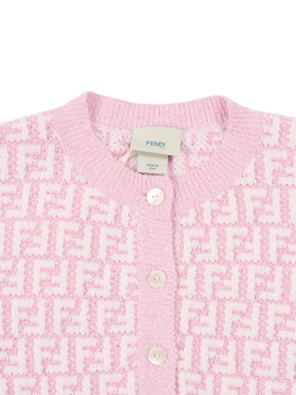 Fendi Jr Cardigan Ff Viscose Kni