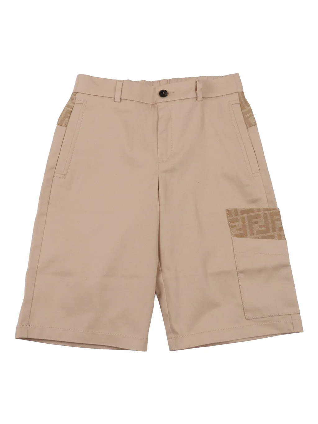 Fendi Jr Bermuda Eavy Gabardine