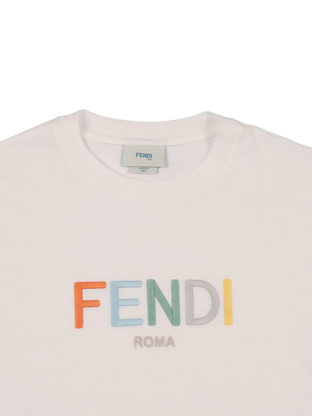 Fendi Jr T Shirt Jersey Tinto