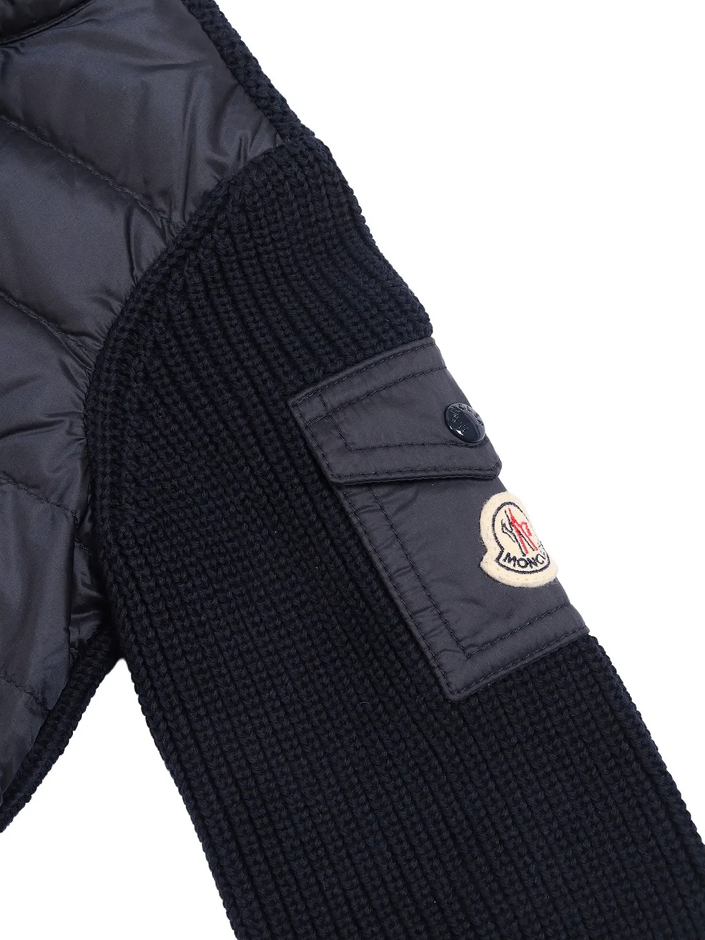 Moncler Baby Navy Cardigan