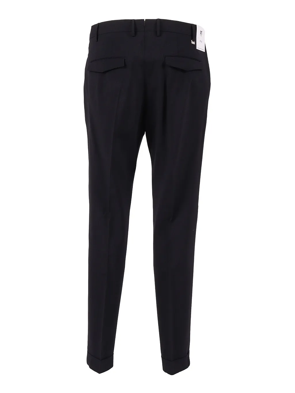 Pt01 Master, 1 Pleat, Diagonal Pockets, Flap Back Pockets, Turn Up