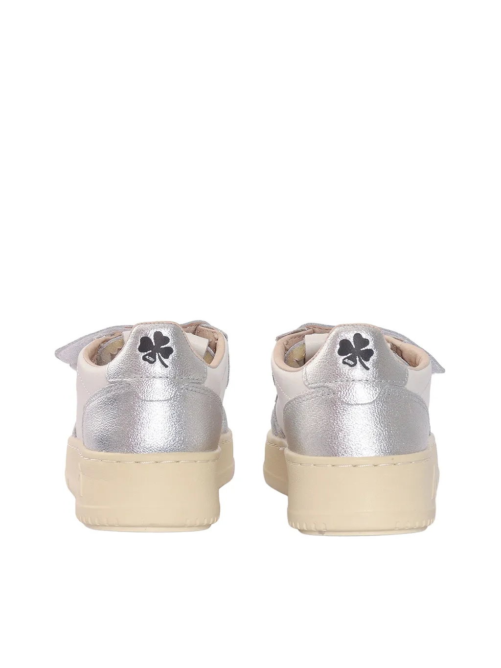 Autry Kidstripes Low Kid Bic/Four Wht/Silver