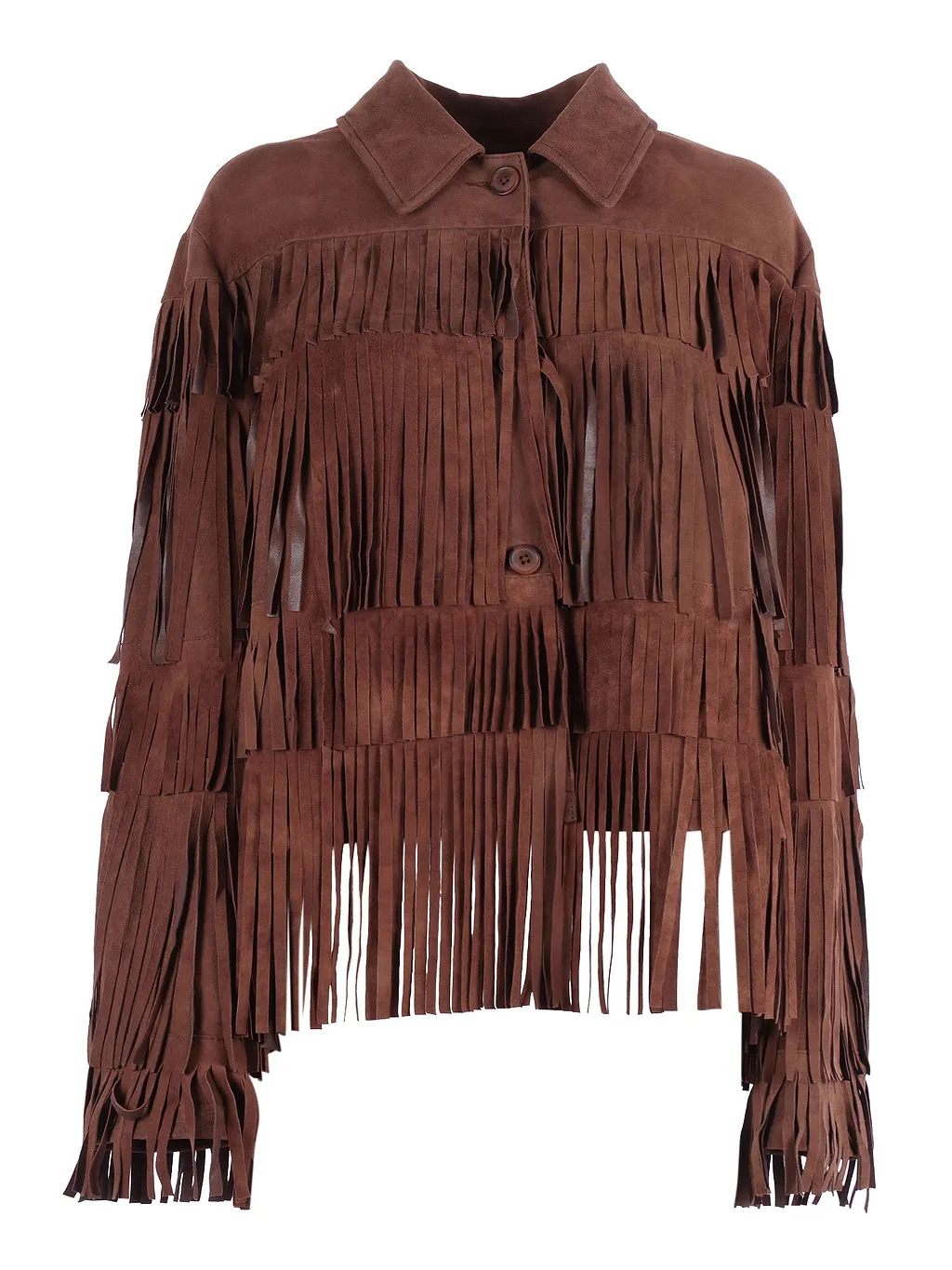 Drows Woman Goat Suede Leather Jacket