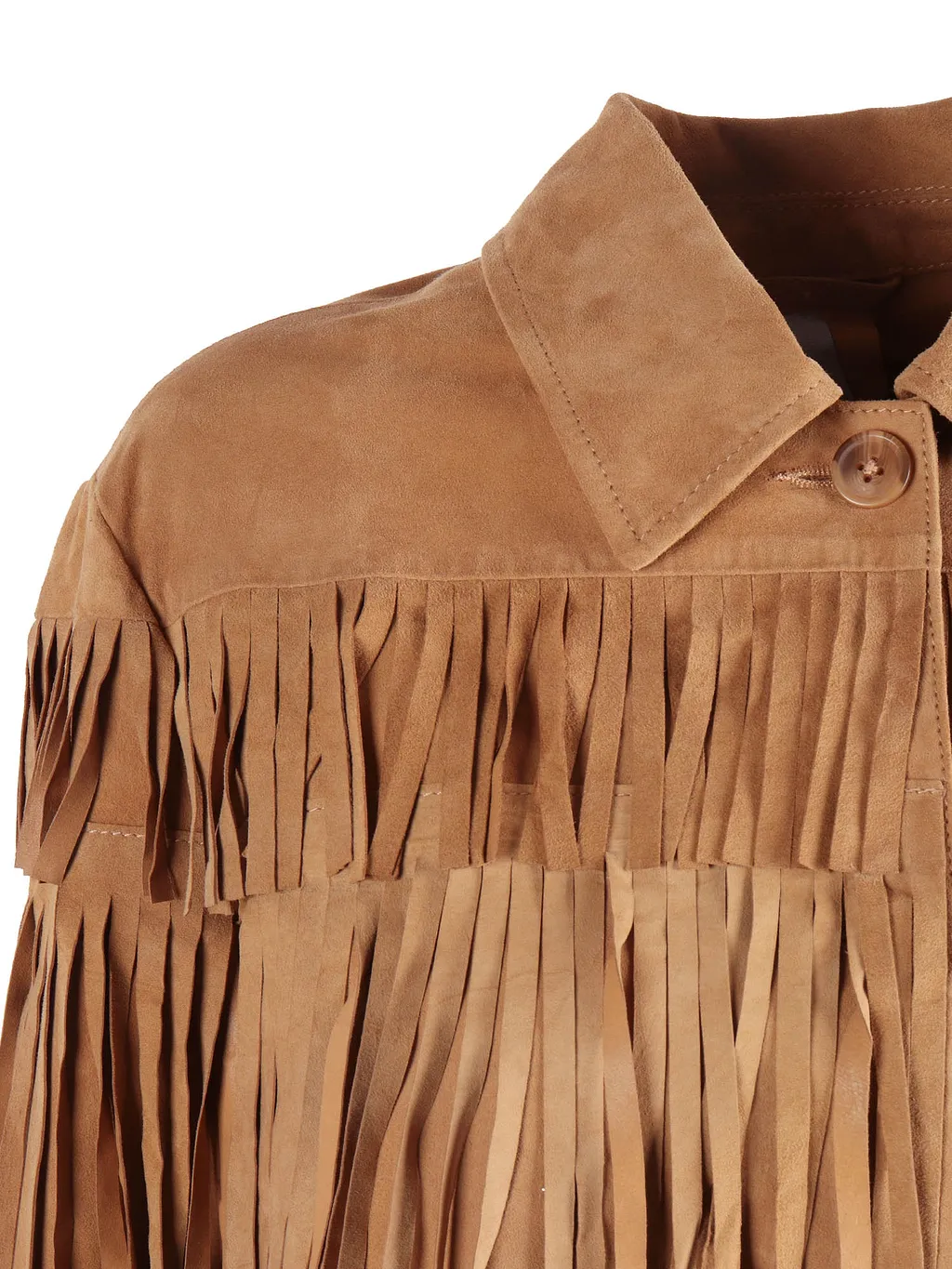 Drows Woman Goat Suede Leather Jacket