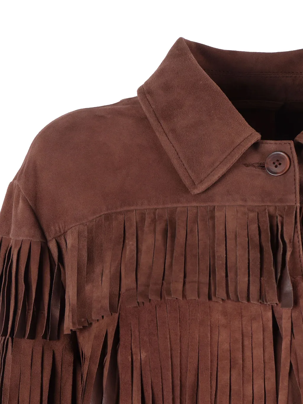 Drows Woman Goat Suede Leather Jacket