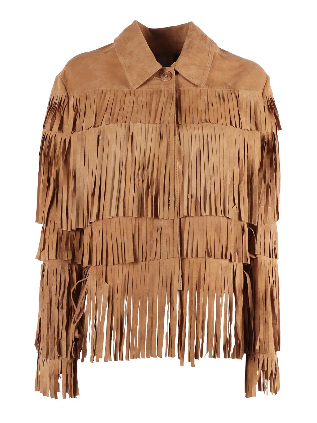 Drows Woman Goat Suede Leather Jacket