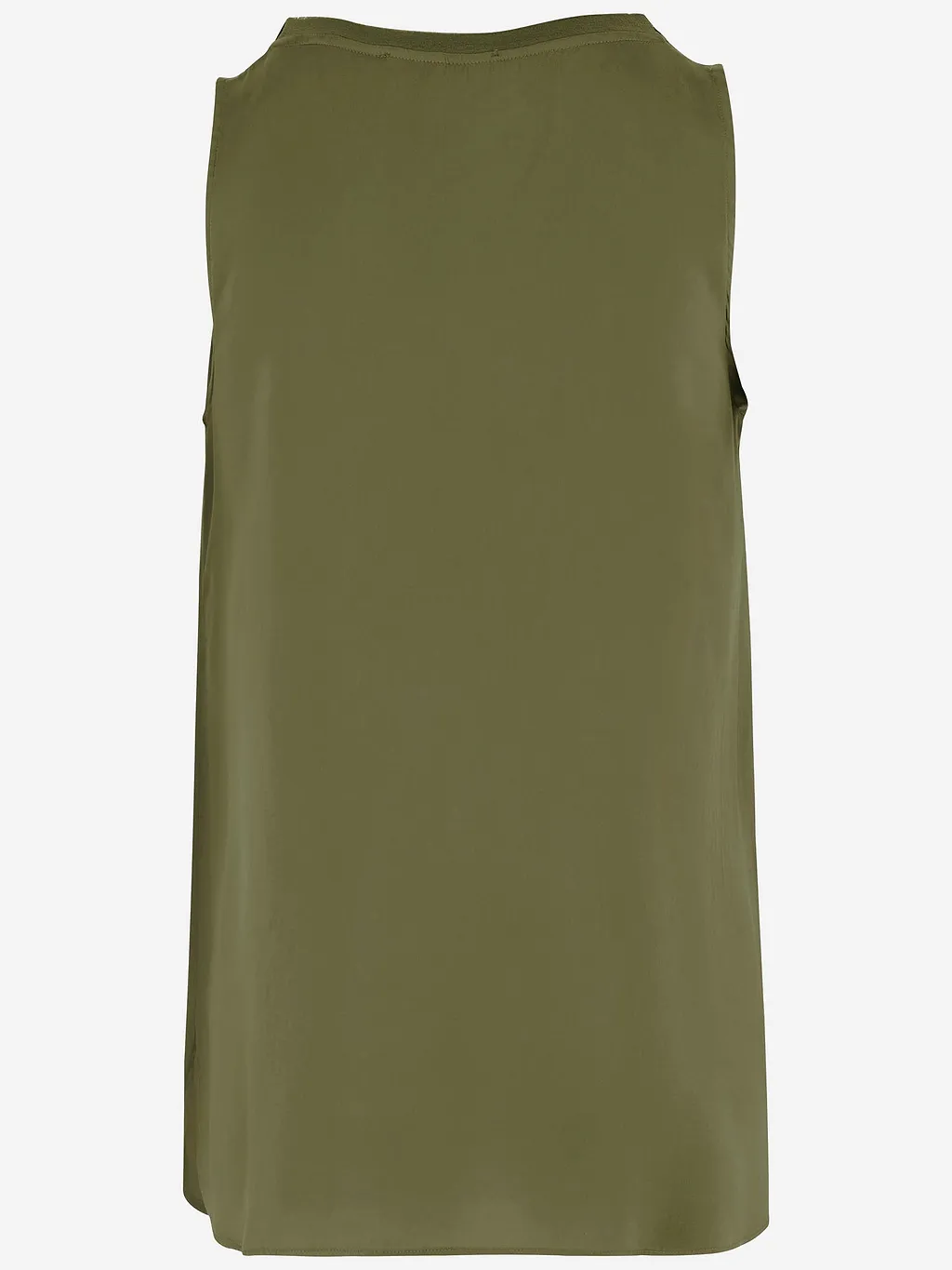 Q Wins Sleeveless Top In Stretch Cotton