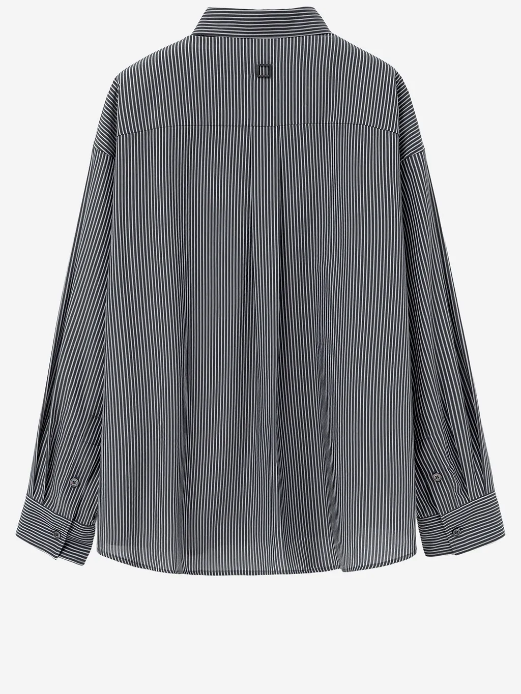 Wooyoungmi Cotton Blend Shirt With Striped Pattern