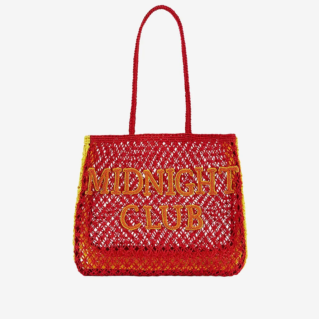 Wild Ulyss Rafia Shopping Bag
