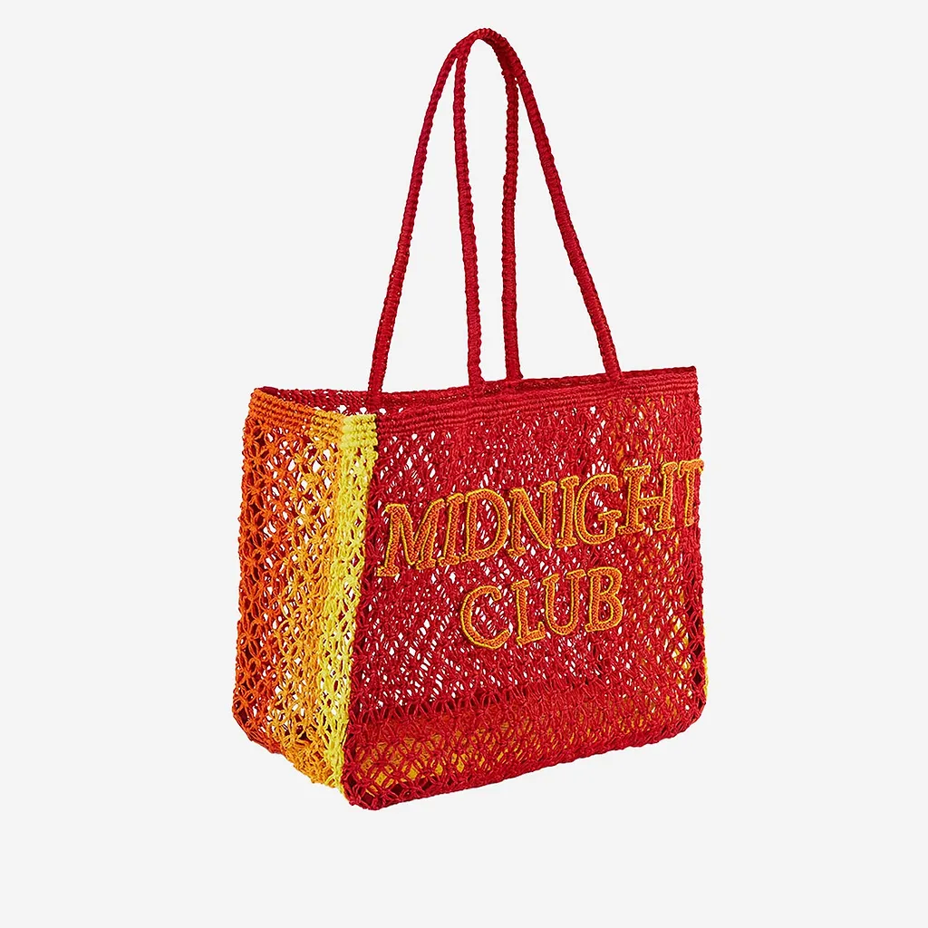 Wild Ulyss Rafia Shopping Bag