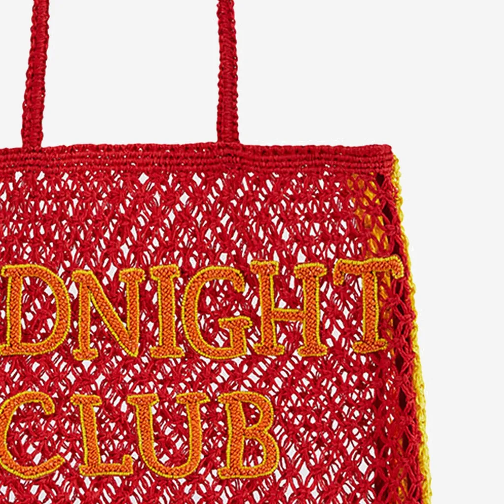 Wild Ulyss Rafia Shopping Bag