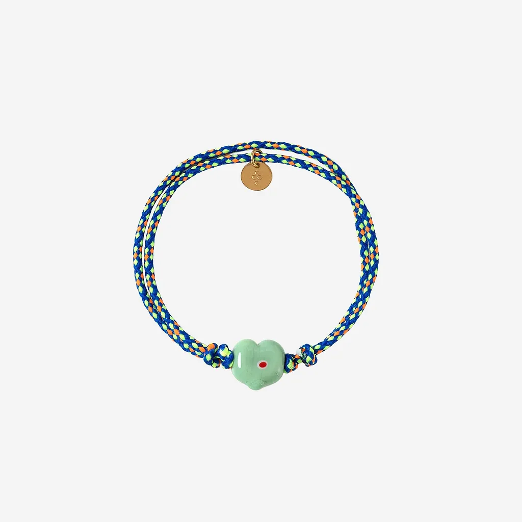 Sorbet Island Guardian Bracelet With Glass Bead