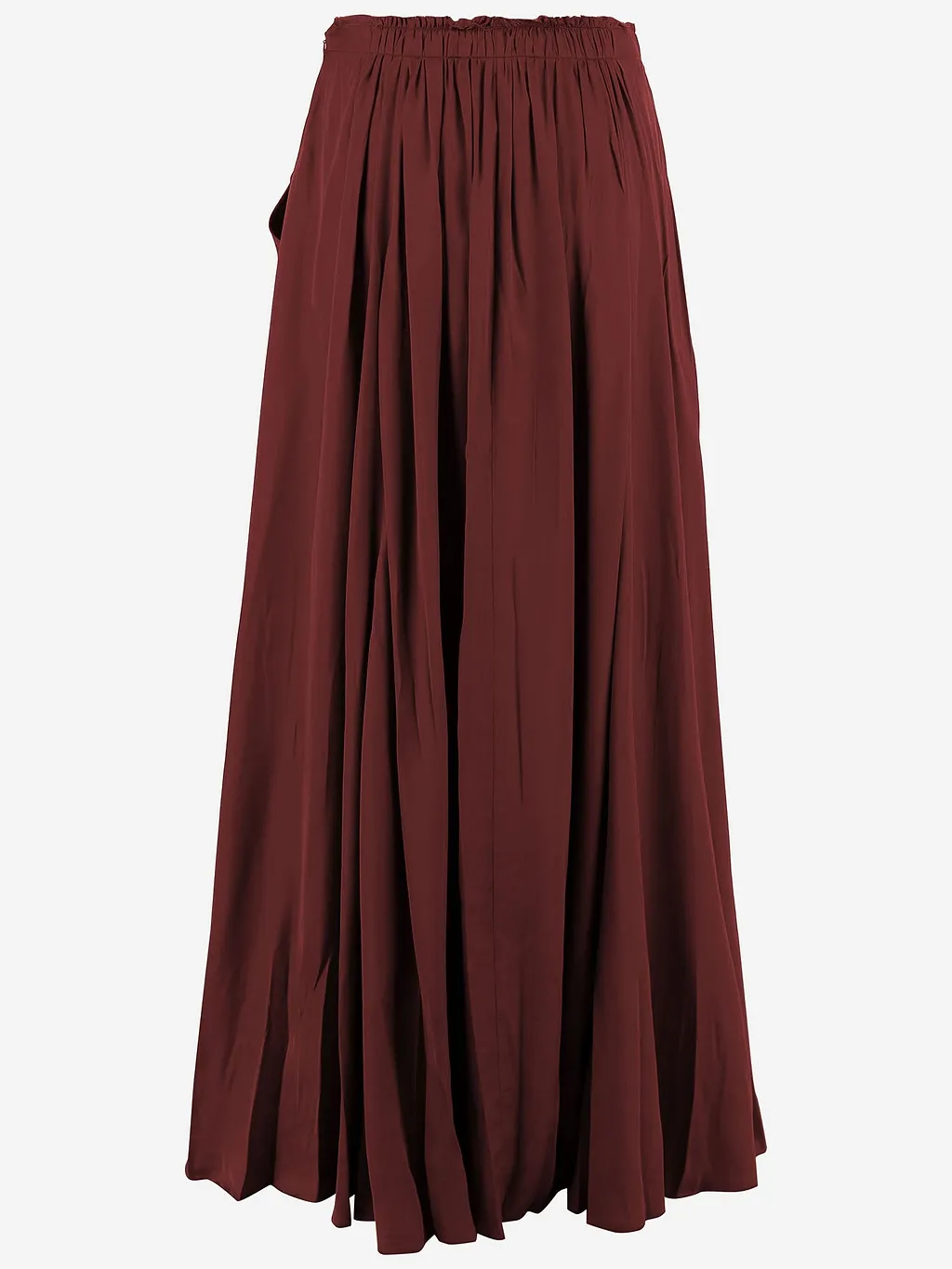 Sa Su Phi Long Cotton Blend Skirt