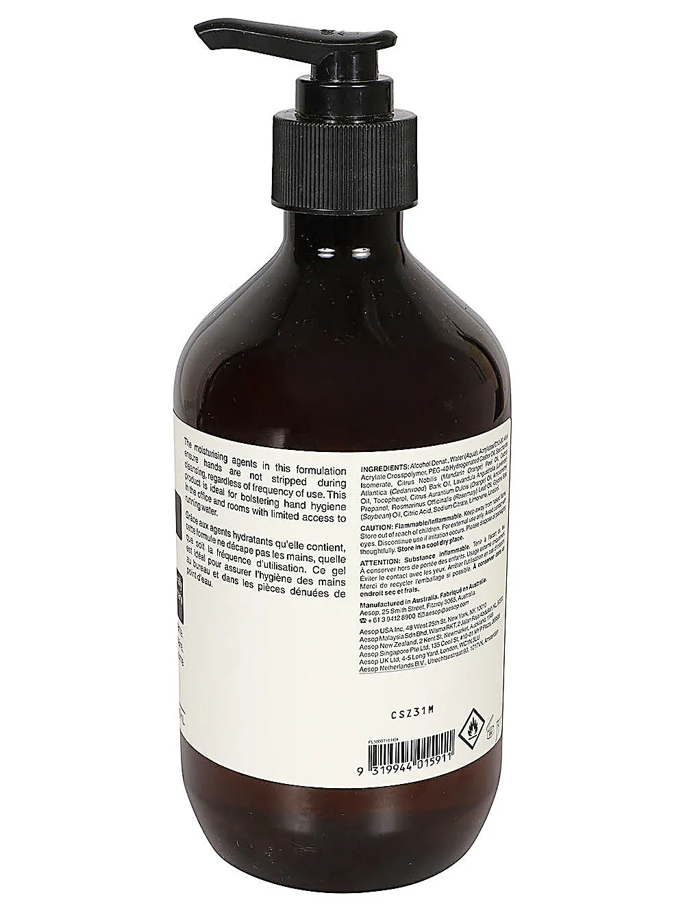 Aesop Resurrection Rinse Free Hand Wash 500Ml Cleanser