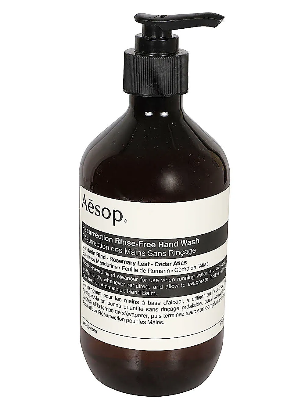 Aesop Resurrection Rinse Free Hand Wash 500Ml Cleanser