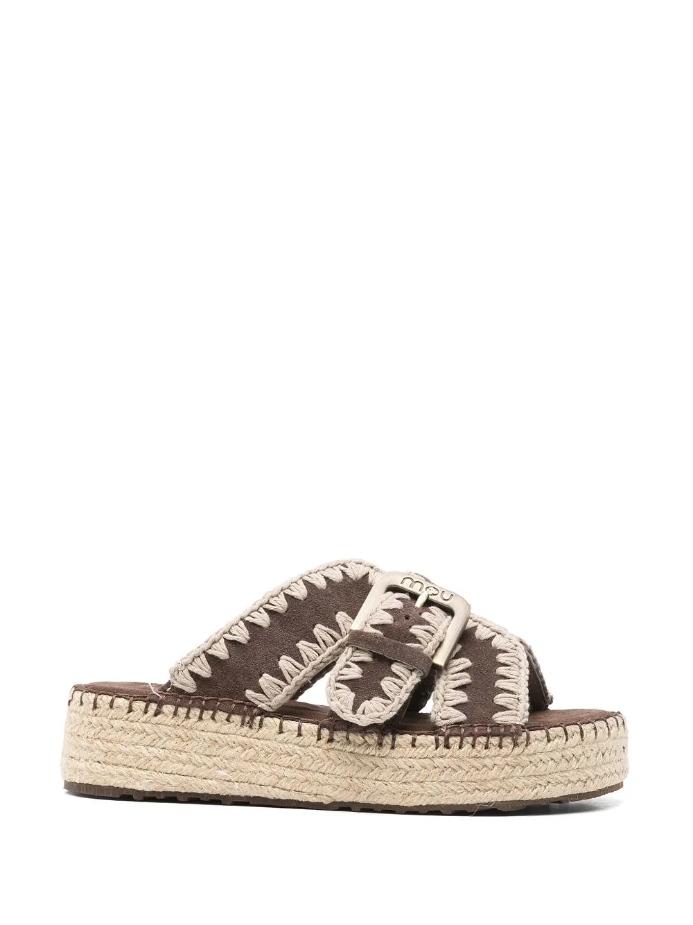 Mou Jute Platform Sandals