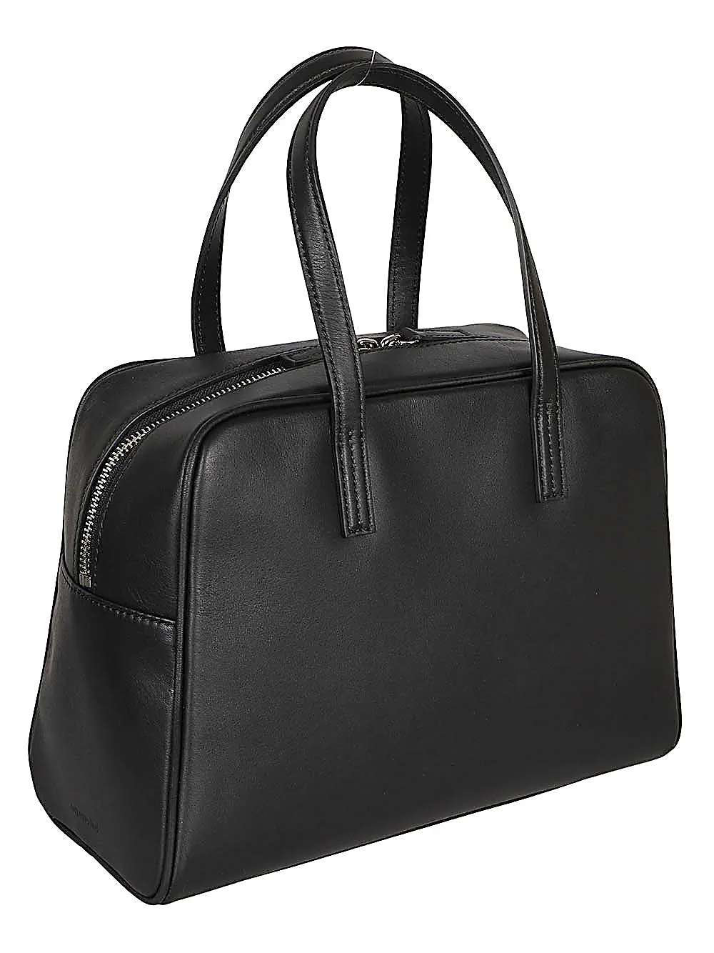 Mizuiro Medium Leather Boston Bag