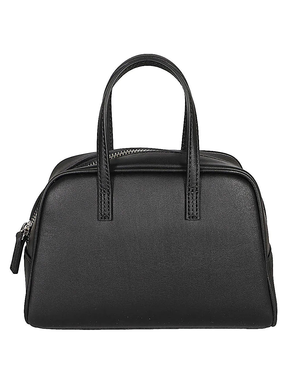 Mizuiro Small Leather Boston Bag