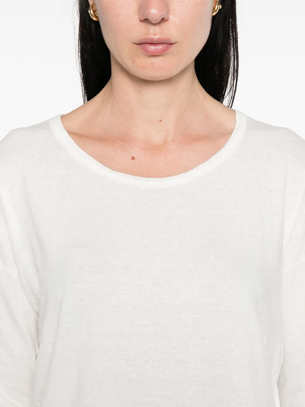 Base Linen Crewneck Sweater