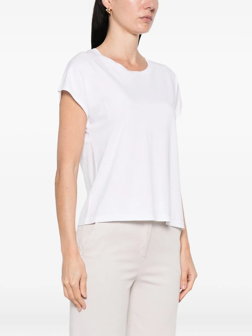 Base Cotton Blend T Shirt