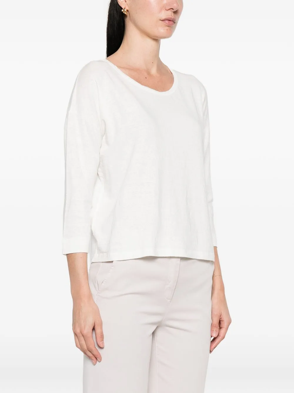 Base Linen Crewneck Sweater
