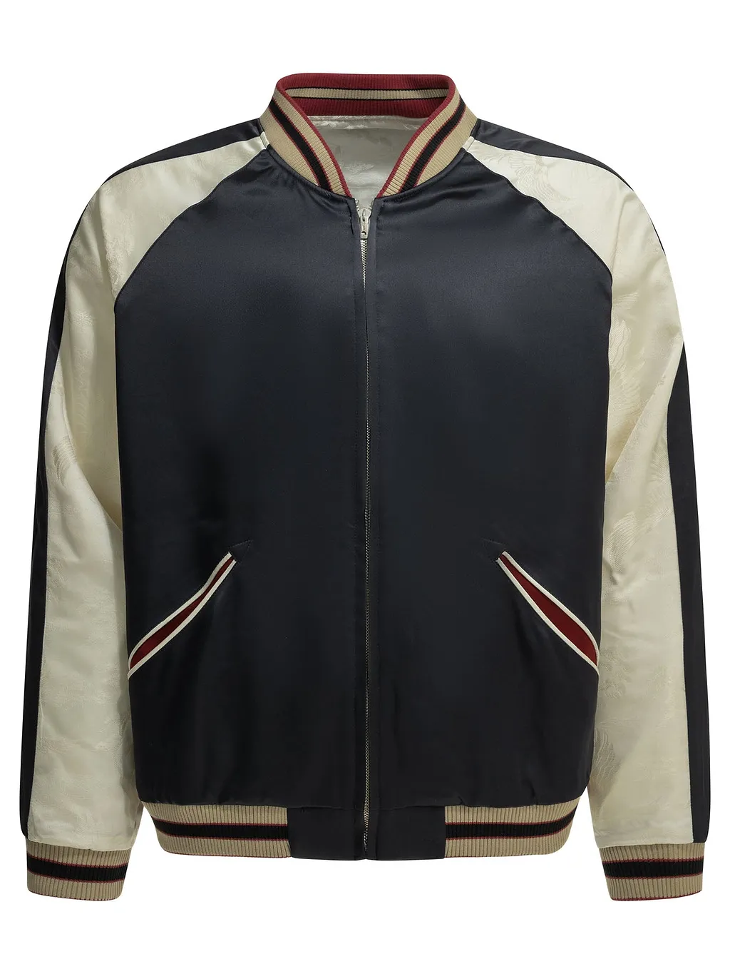 Beams Plus Reversible Bomber Jacket Oriental