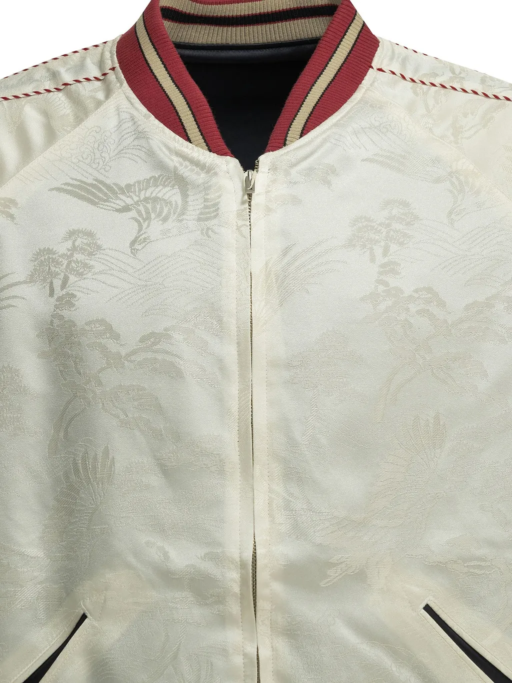 Beams Plus Reversible Bomber Jacket Oriental